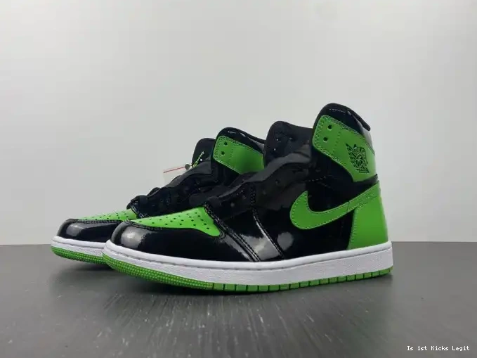 Jordan 1 High Air Pine 555088-030 Green OG 0615